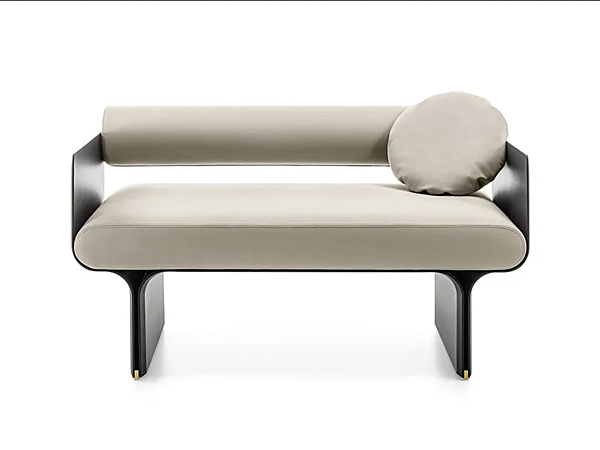 Divano piccolo in pelle Stami Gallotti&Radice fabbrica Gallotti & Radice dall'Italia. Foto №1