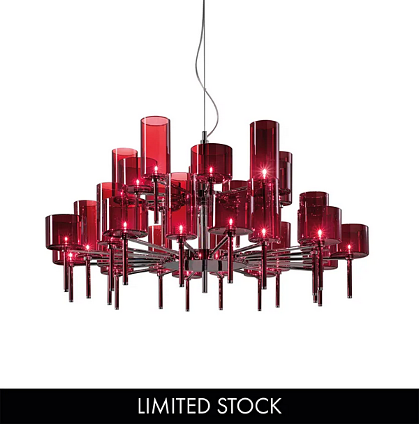 Lampadario in cristallo Spillray AXOLIGHT SP SPIL 30 fabbrica Axolight dall'Italia. Foto №2