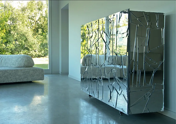 Credenza in vetro con ante Edra Scrigno fabbrica EDRA dall'Italia. Foto №10