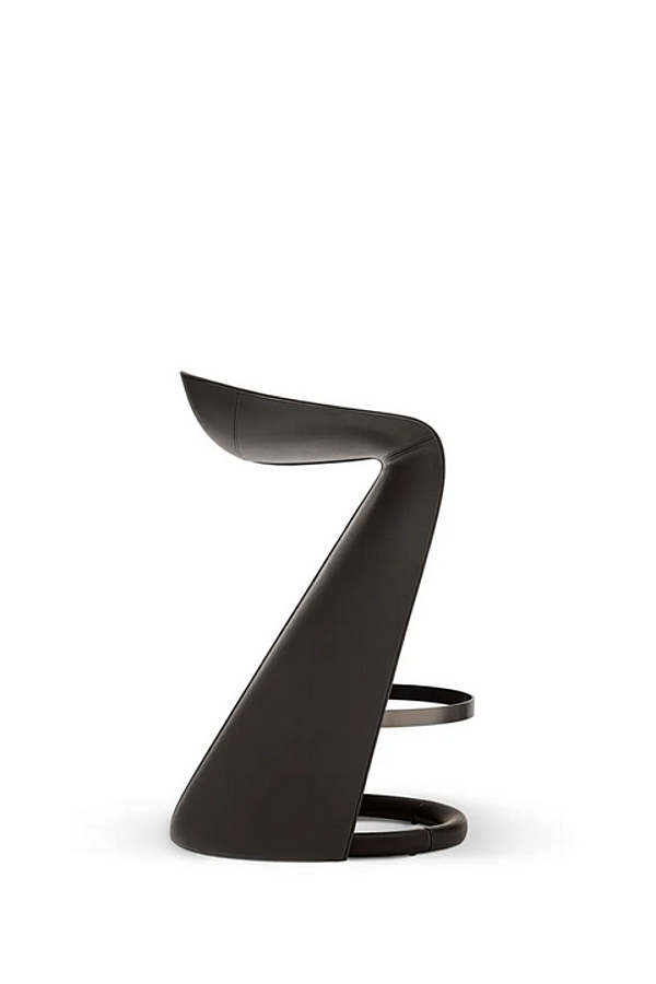 Panchetta in pelle con poggiapiedi GIORGETTI SKIRT fabbrica GIORGETTI dall'Italia. Foto №4