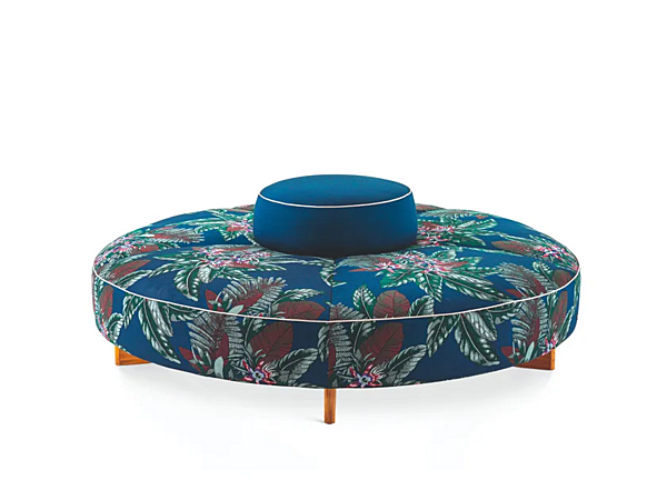 Pouf da giardino rotondo in tessuto CASSINA Sail Out fabbrica CASSINA dall'Italia. Foto №2