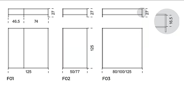 Tavolino da caffè in vetro e acciaio inox Faraday Gallotti&Radice fabbrica Gallotti & Radice dall'Italia. Foto №3
