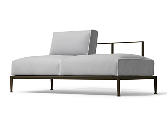 Divano da giardino in tessuto GEA GIORGETTI 87050