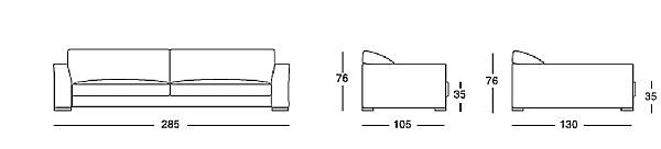 Divano LONGHI (F. lli LONGHI) W 521 fabbrica LONGHI (F.LLI LONGHI) dall'Italia. Foto №6