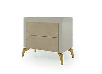 Comodino in legno con cassetti Bizzotto Italia collezione Symphony