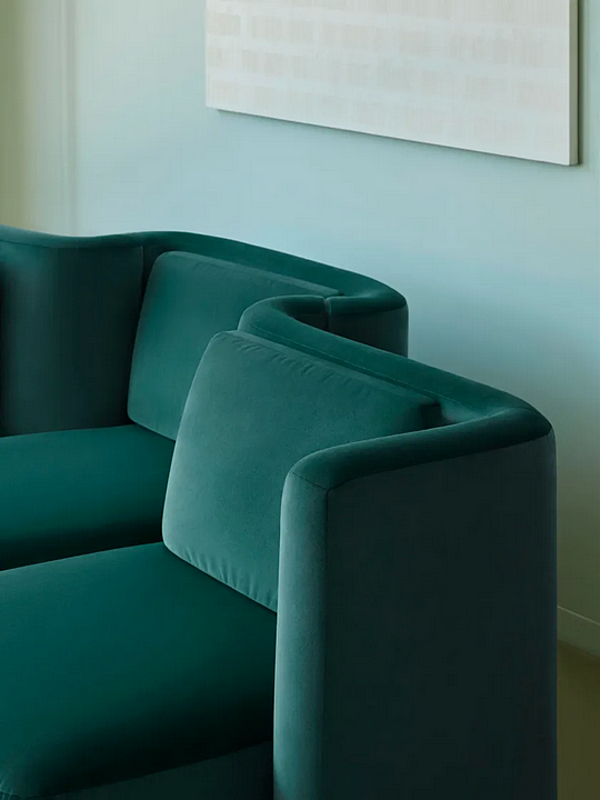 Divano modulare in tessuto Saba collezione Gala fabbrica SABA dall'Italia. Foto №14