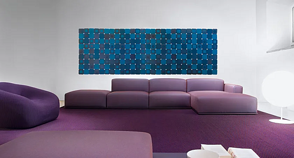 Tappeto in feltro con forme geometriche Pixel PAOLA LENTI fabbrica PAOLA LENTI dall'Italia. Foto №3
