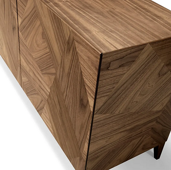 Walnut Sideboard Frammenti L411N by Arte Brotto fabbrica Arte Brotto dall'Italia. Foto №6