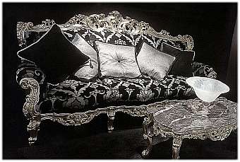 Divano CANTALUPPI Barocco-divano