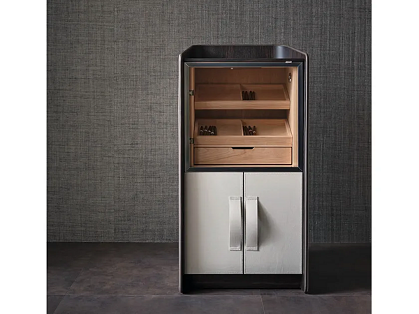 Unità di stoccaggio per sigari in legno Flou Gentleman fabbrica Flou dall'Italia. Foto №5