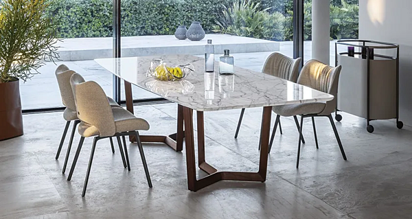 Poltrona con rivestimento in tessuto Nice Poltrona Frau fabbrica POLTRONA FRAU dall'Italia. Foto №7