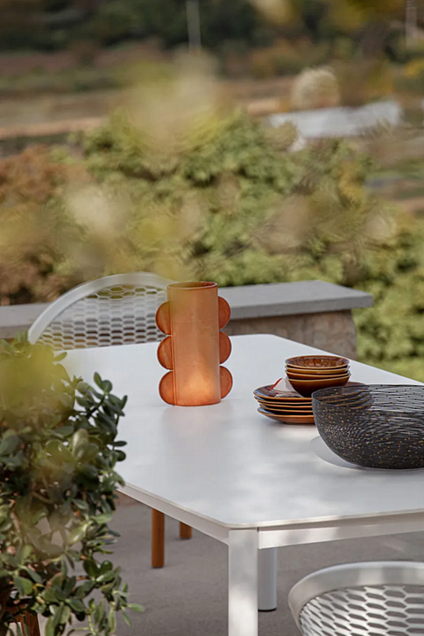 Tavolo da giardino quadrato in stoneware porcellanato Atmosphera Dulton DU01.TV, DU02.TV fabbrica ATMOSPHERA dall'Italia. Foto №2