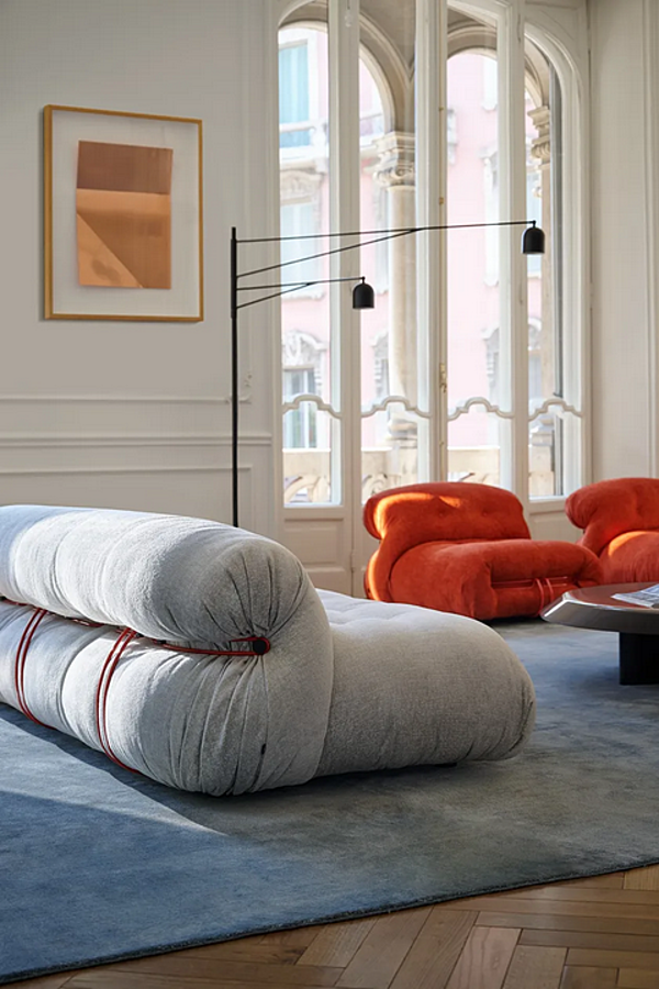 Poltrona in tessuto Soriana CASSINA fabbrica CASSINA dall'Italia. Foto №6