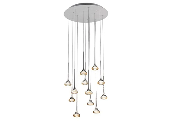 Lampada a sospensione in cristallo LED Fairy AXOLIGHT fabbrica Axolight dall'Italia. Foto №1