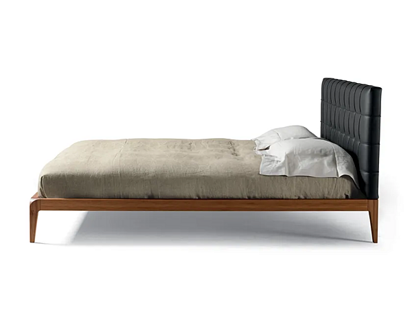 Letto matrimoniale in pelle con testata trapuntata DALE SIG RE P 122 fabbrica Dale Italia (by Cantiero) dall'Italia. Foto №2