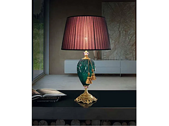 Lampada da tavolo in cristallo Diamond LG1 Euroluce Lampadari