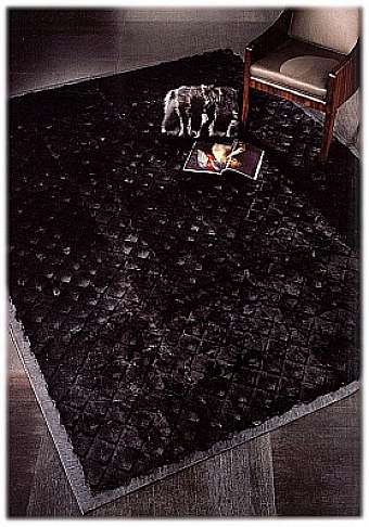 Tappeto Black lasered lapin