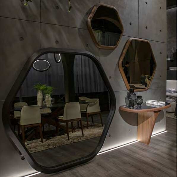 Specchio TONIN CASA HIVE - T6464 fabbrica TONIN CASA dall'Italia. Foto №3