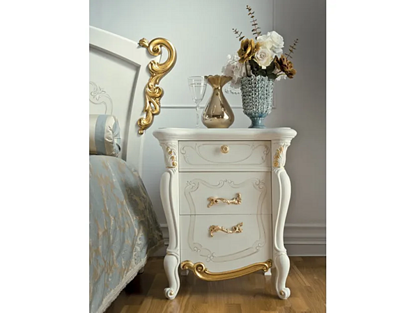 Comodino in legno con cassetti CASA +39 LA FENICE 1306 fabbrica CASA +39 dall'Italia. Foto №2