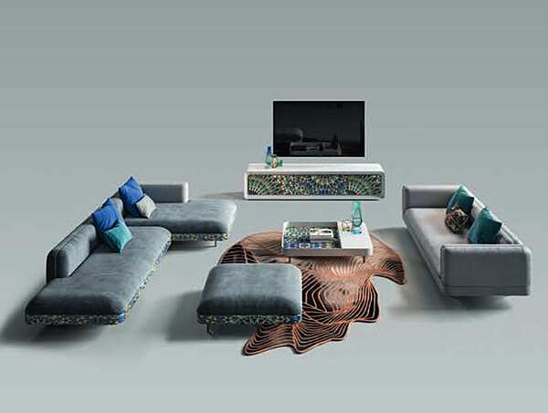Pouf DAYTONA (by Signorini&Coco) 1BL18 fabbrica DAYTONA (by Signorini&Coco) dall'Italia. Foto №3