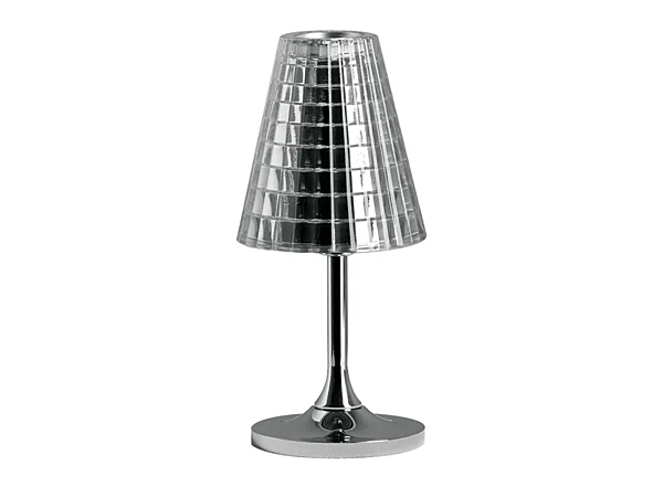 Lampada da tavolo in cristallo alogeno Fabbian Flow fabbrica Fabbian dall'Italia. Foto №2