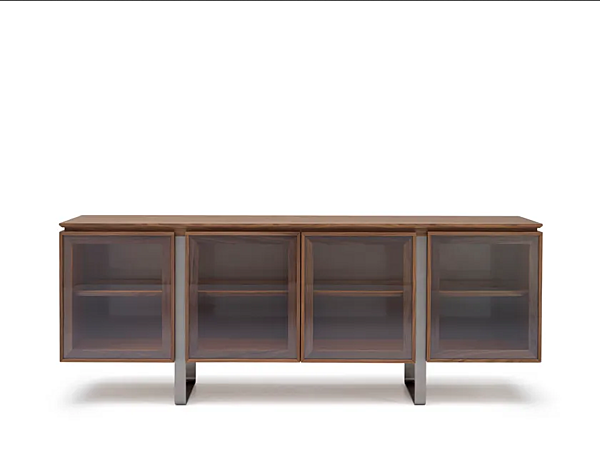 Buffet con ante in vetro Leonardo L415 V ARTE BROTTO L415/V fabbrica Arte Brotto dall'Italia. Foto №2