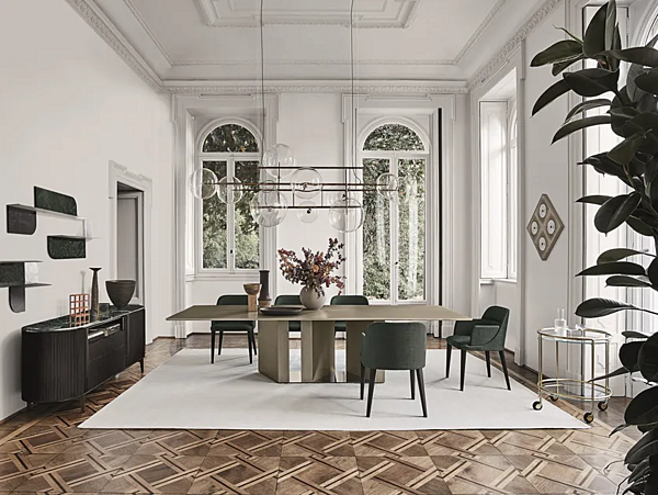 Lampada a sospensione in vetro dimmerabile LED Bolle Orizzontale Gallotti&Radice fabbrica Gallotti & Radice dall'Italia. Foto №2