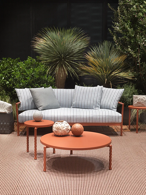Tavolino laterale da giardino in alluminio FLEXFORM Alcamo 2A8K0, 2A8K6, 2A8K2 fabbrica FLEXFORM dall'Italia. Foto №5