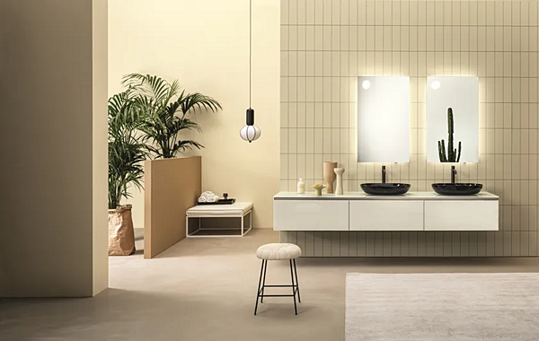 Mobile lavabo con apertura push pull e cassetti ARTELINEA Volumi AL 619 fabbrica ARTELINEA dall'Italia. Foto №2