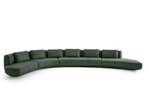 Divano angolare in tessuto Audrey Motion Gallotti&Radice fabbrica Gallotti & Radice dall'Italia. Foto №1