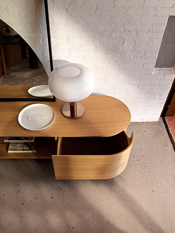 Vassoio rotondo in porcellana Poisson CASSINA GNR 32 fabbrica CASSINA dall'Italia. Foto №5