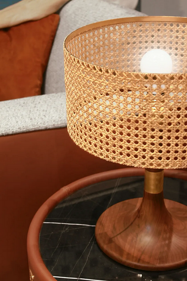 Lampada da tavolo in paglia Partagas FORMITALIA Vienna Partagas-Lamp, Partagas-Medium-Lamp fabbrica FORMITALIA dall'Italia. Foto №5