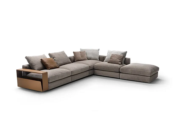 Divano angolare in tessuto Harper FLEXFORM fabbrica FLEXFORM dall'Italia. Foto №7