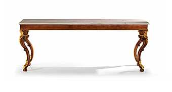 Consolle con piano in marmo