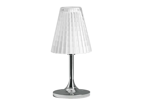 Lampada da tavolo in cristallo alogeno Fabbian Flow fabbrica Fabbian dall'Italia. Foto №3