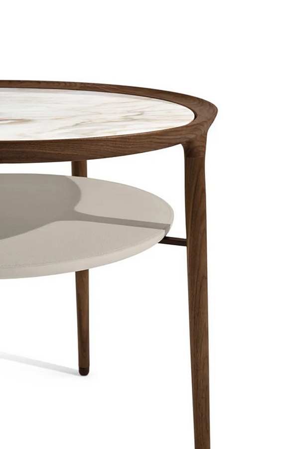 Tavolino da caffè rotondo in legno GIORGETTI collezione Romeo 53405, 53415 fabbrica GIORGETTI dall'Italia. Foto №2