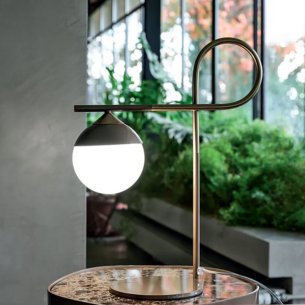 Lampada da tavolo in ferro LED Node CORTEZARI 1491, 1492 fabbrica CORTE ZARI dall'Italia. Foto №6