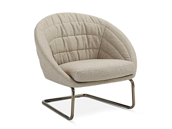 Poltrona in tessuto Fleur Saba