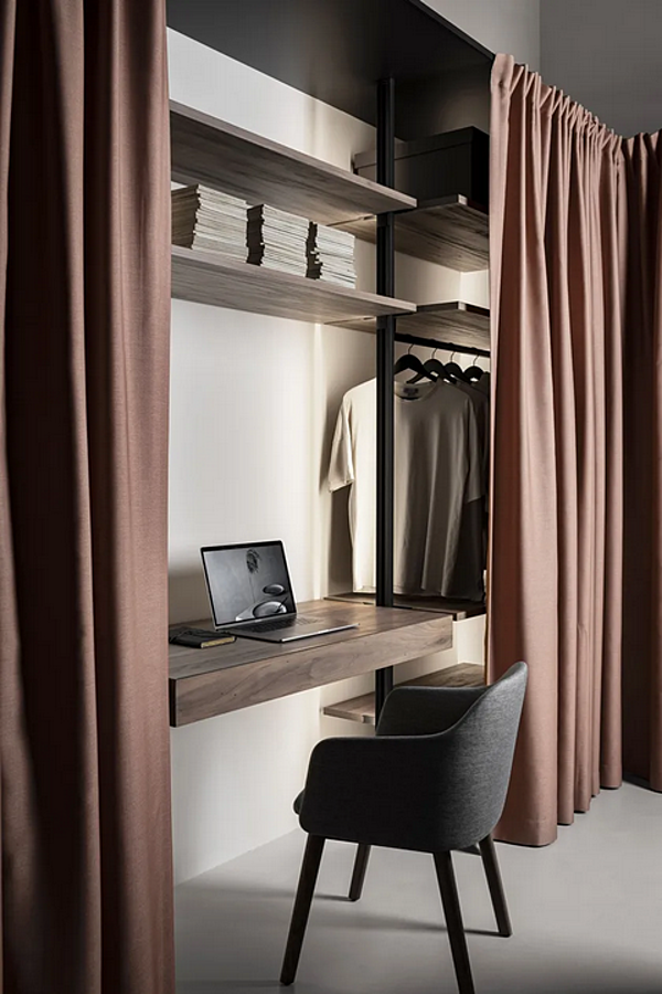 Armadio ad angolo in legno collezione Novel Kristalia fabbrica Kristalia dall'Italia. Foto №10