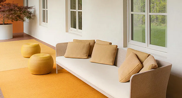 Tappeto colorato in poliestere PAOLA LENTI Policromo Double fabbrica PAOLA LENTI dall'Italia. Foto №3