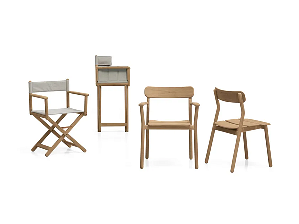 Sedia da giardino in teak Stria Kristalia 05STR01 fabbrica Kristalia dall'Italia. Foto №4