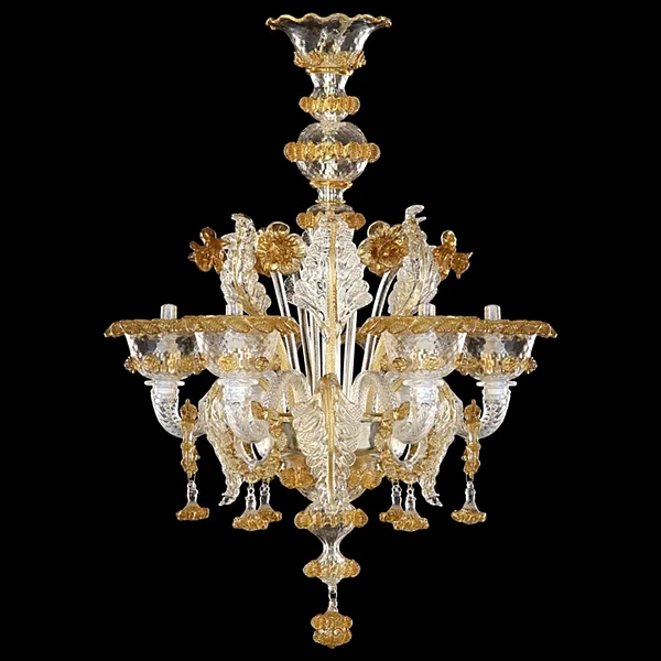 Lampadario in vetro di Murano fatto a mano Galliano MULTIFORME fabbrica MULTIFORME dall'Italia. Foto №2