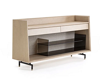 Credenza in legno impiallacciato Frigerio Analog
