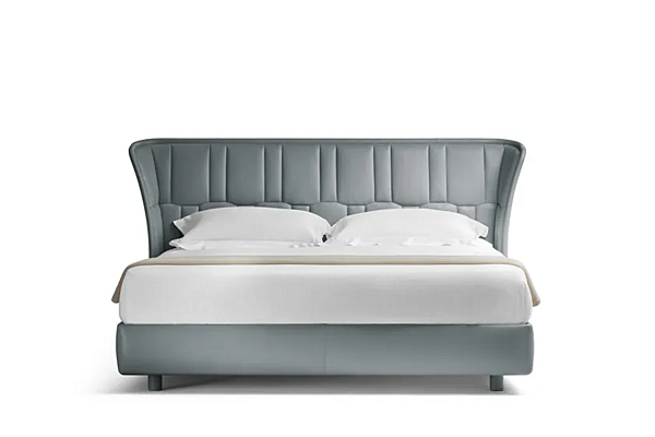 Letto matrimoniale in pelle con testata imbottita POLTRONA FRAU LOLA DARLING fabbrica POLTRONA FRAU dall'Italia. Foto №2