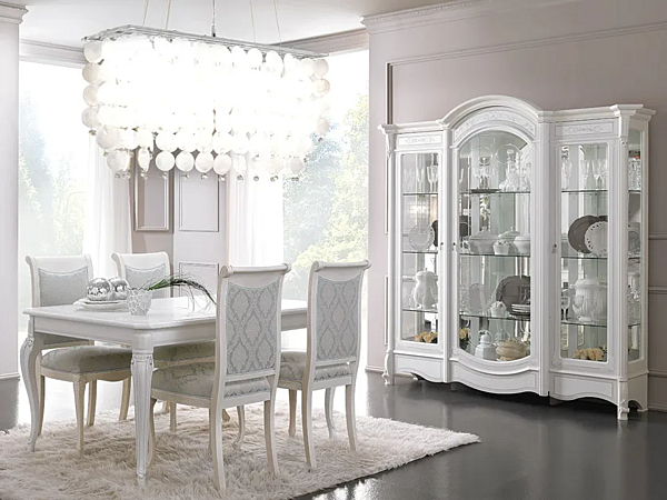Vetrina in legno con illuminazione integrata CASA +39 PRESTIGE 601 fabbrica CASA +39 dall'Italia. Foto №4