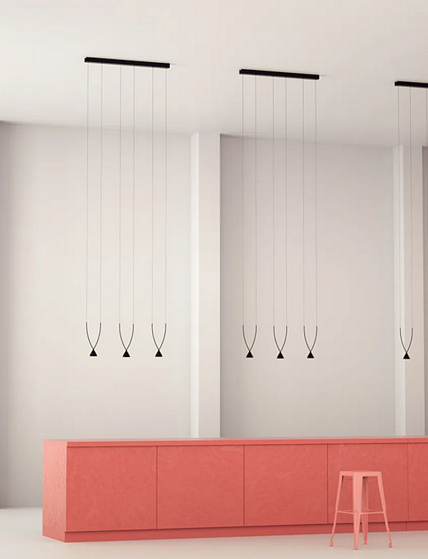 Lampada a sospensione in vetro riciclato e nylon AXOLIGHT Jewel fabbrica Axolight dall'Italia. Foto №7