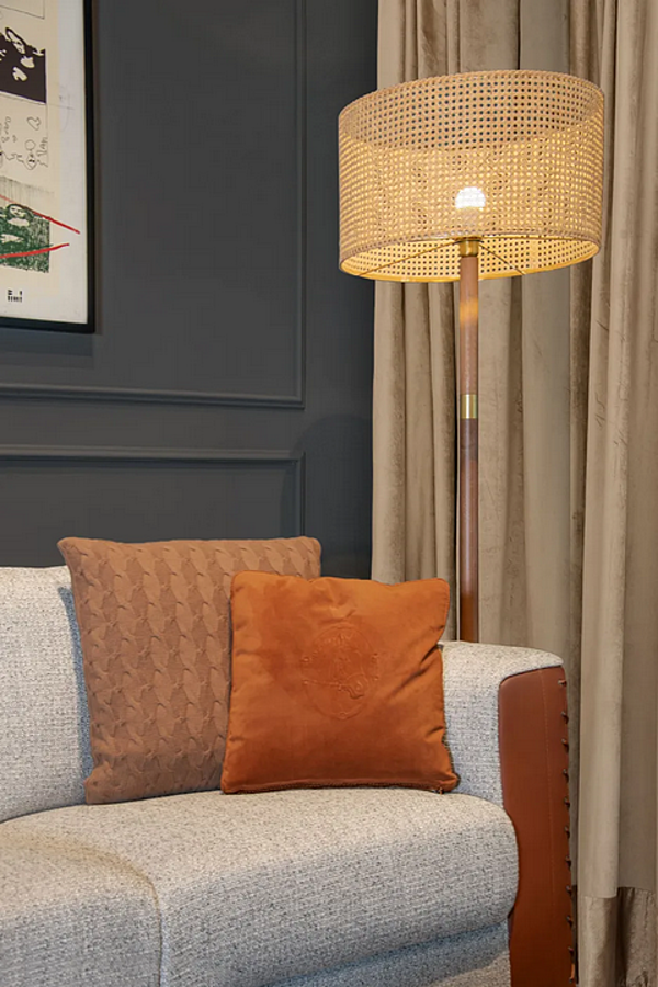 Лампа напольная из соломки PARTAGAS FORMITALIA VIENNA Partagas-FloorLamp fabbrica FORMITALIA dall'Italia. Foto №4