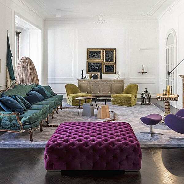 Pouf ANGELO CAPPELLINI 40195 fabbrica OPERA CONTEMPORARY dall'Italia. Foto №4