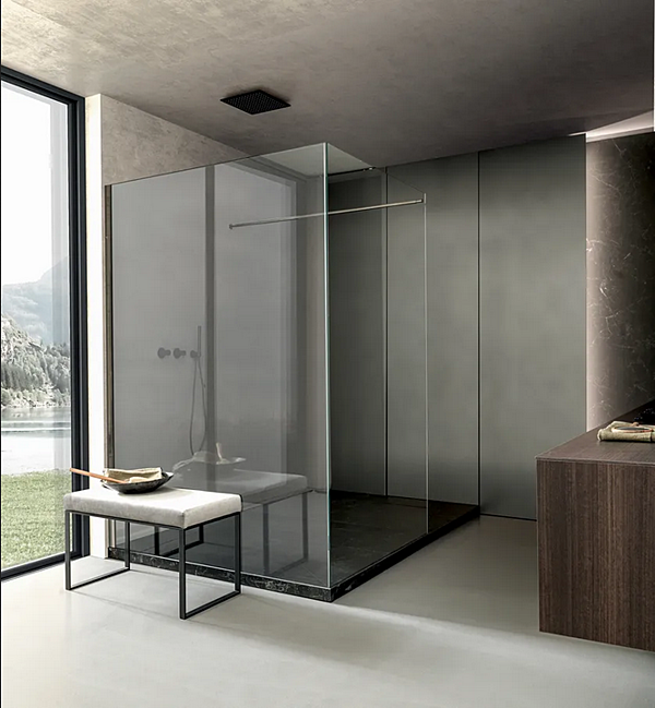 Set di mobili da bagno in laminato Skill MODULNOVA fabbrica Modulnova dall'Italia. Foto №6
