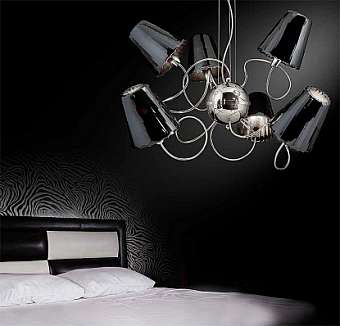 Lampadario METALLUX 231.166.02 / 03 fabbrica METALLUX dall'Italia